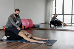 Combining Pilates Mat Work with Medical Massage for Permanent Posture Correction