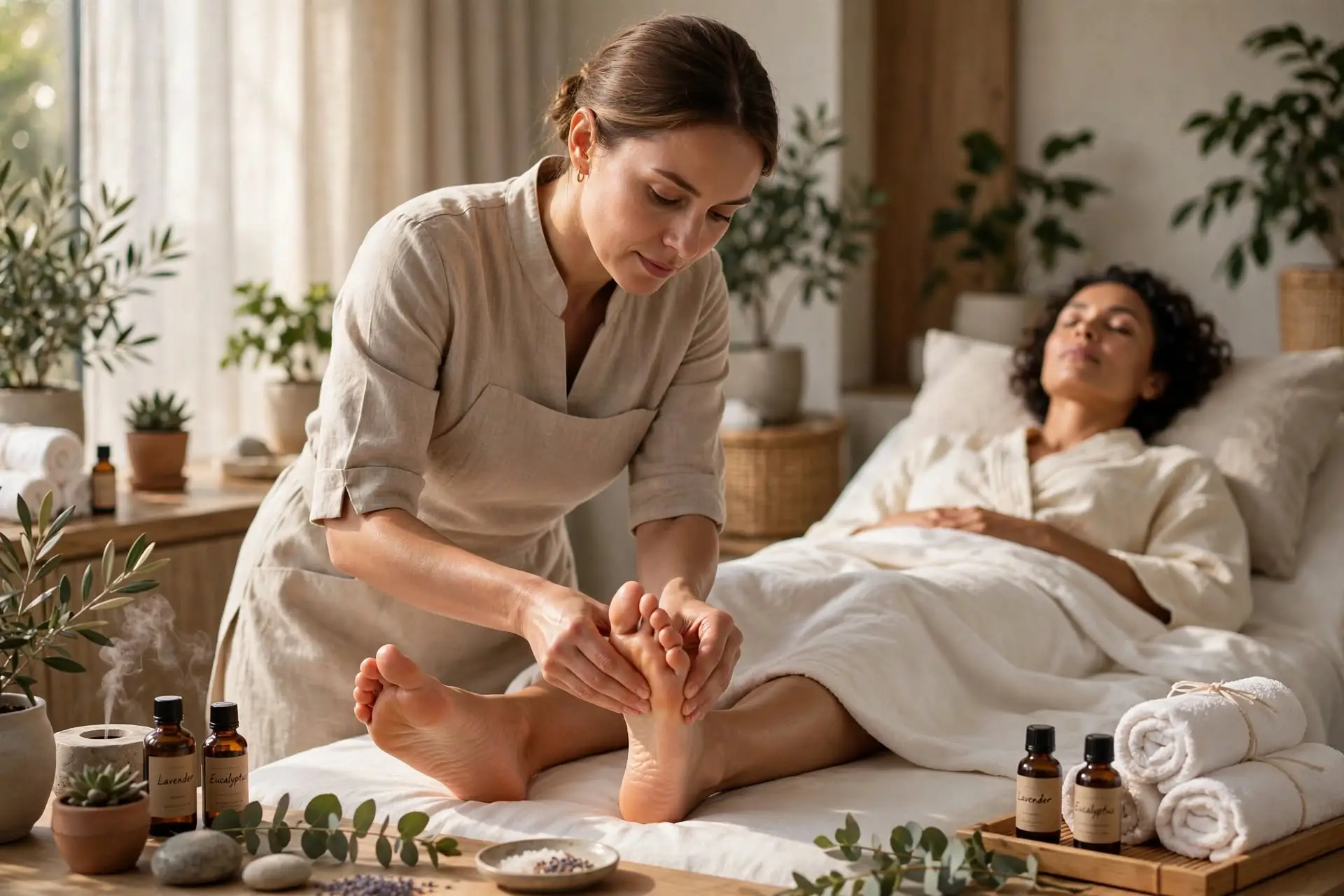 Whole-Body Relaxation Through Your Feet