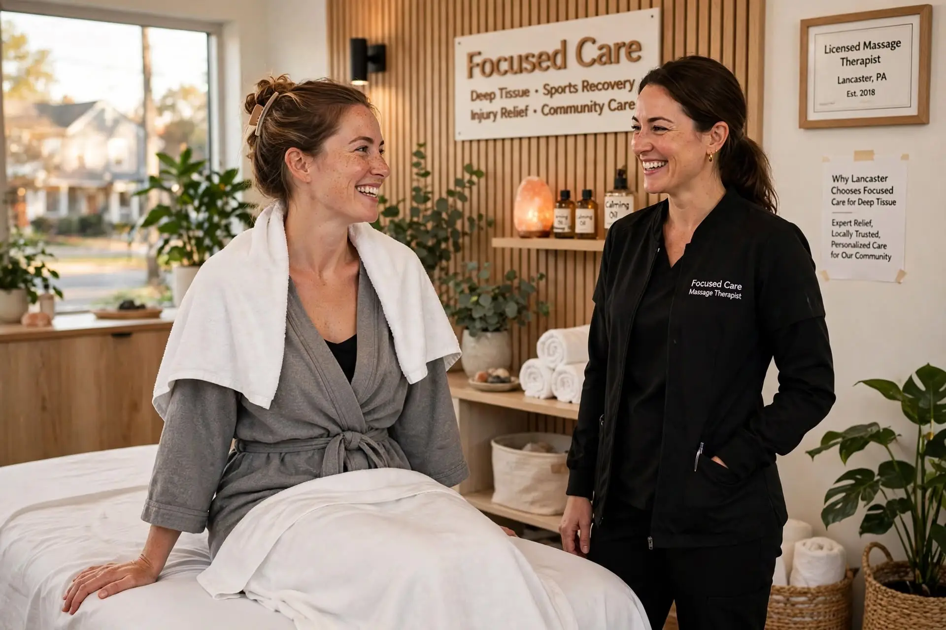 Why Lancaster Chooses Focused Care for Deep Tissue